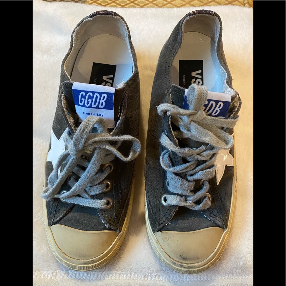 Golden Goose Gray Suede sneakers